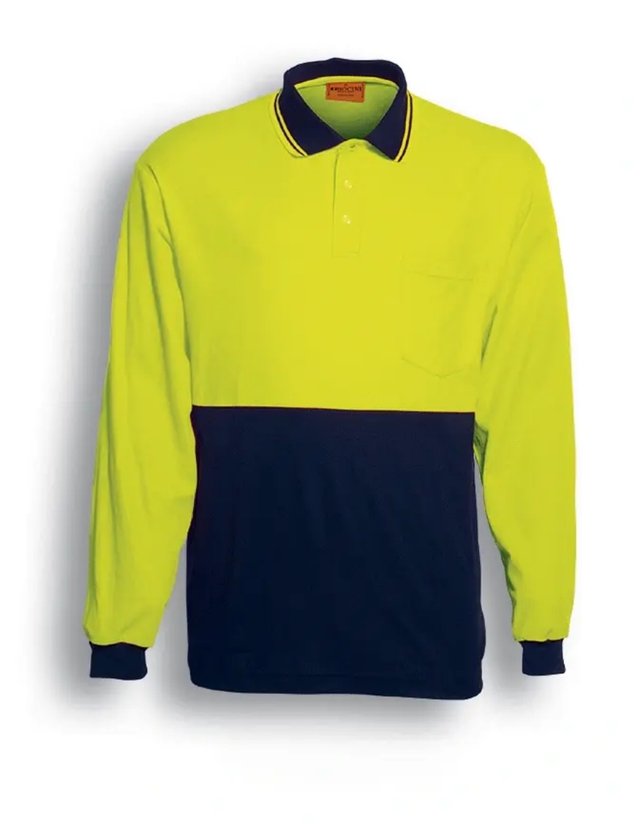 Picture of Bocini, Hi-Vis Back Polo L/S